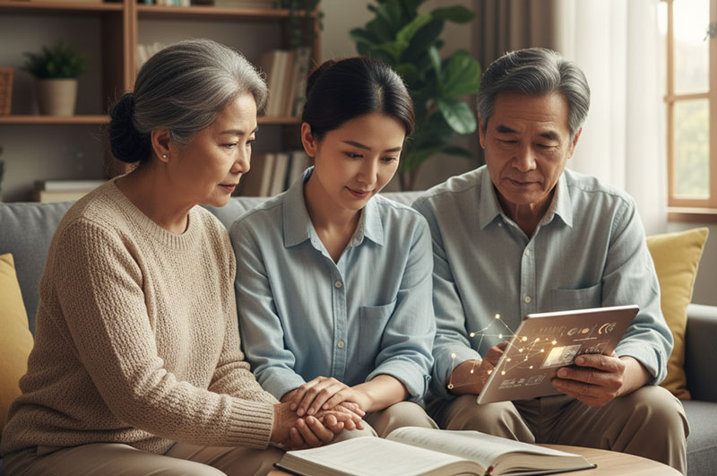 當退休父母的積蓄不足,子女如何進行有效且不傷關係的金援規劃?