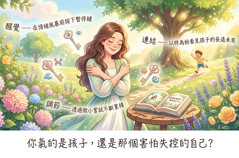 你氣的是孩子，還是那個害怕失控的自己？